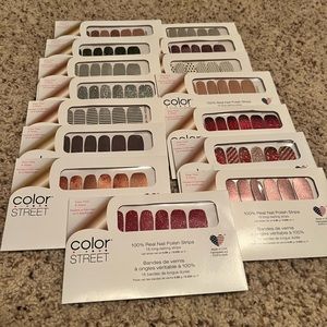 New color street polish strips